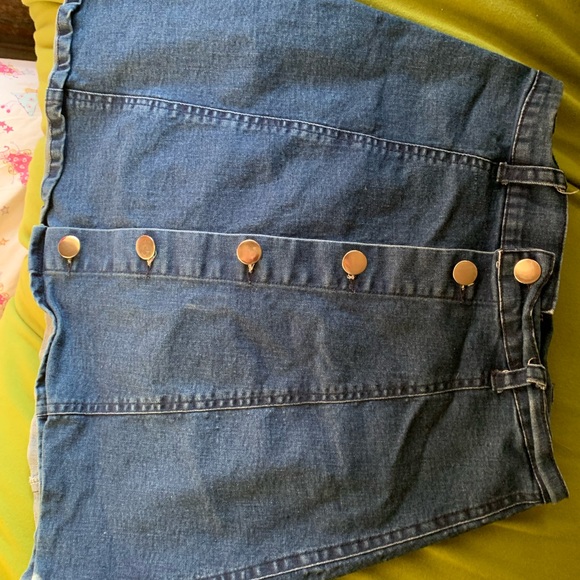 Button Up Jean Skirt - Picture 2 of 6